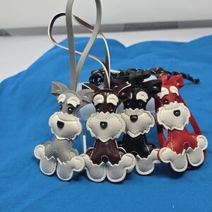 Fashion Bag Charms, Scottie, Giraffe, Poodle